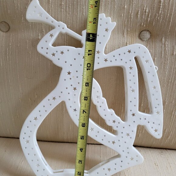 Vintage Christmas Lights - Angel Silhouette - Window Display - Retro Christmas - Picture 12 of 14